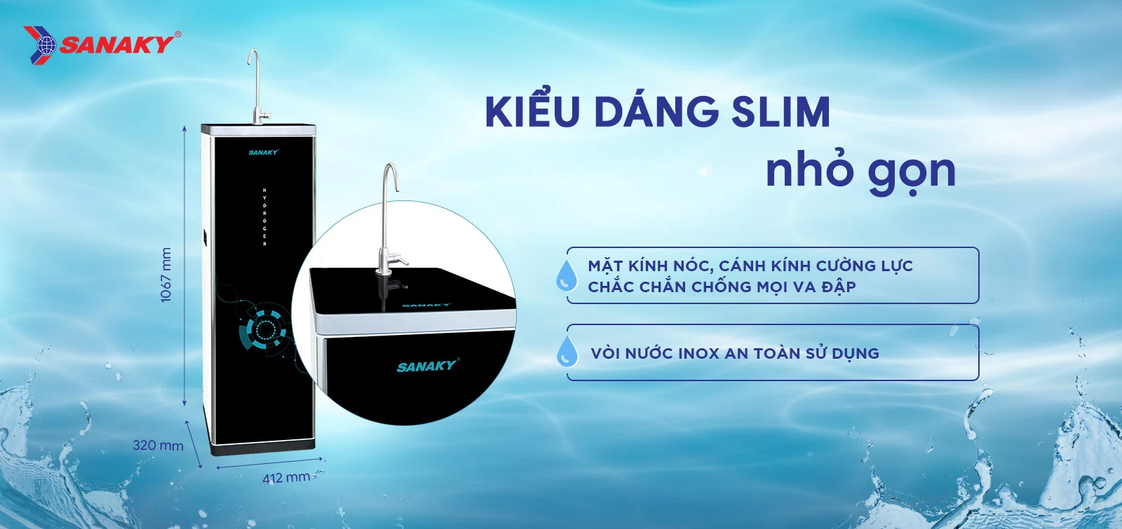 Máy lọc nước Sanaky SNK-S1HS36