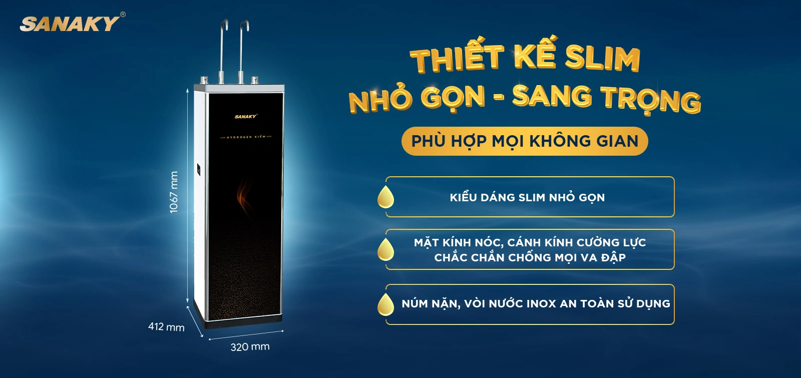 Máy lọc nước Sanaky SNK-S2HK002