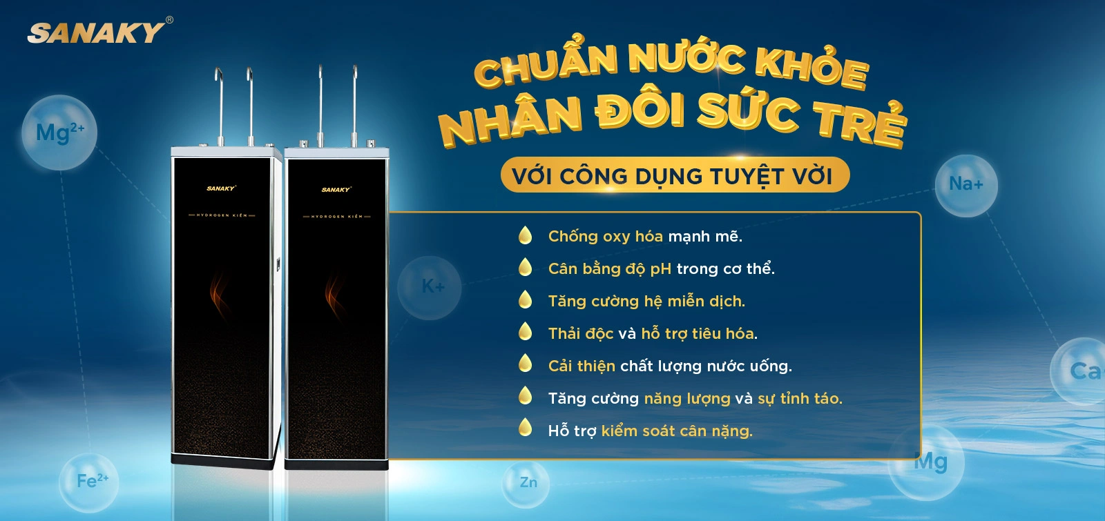 Máy lọc nước Sanaky SNK-S2HK002
