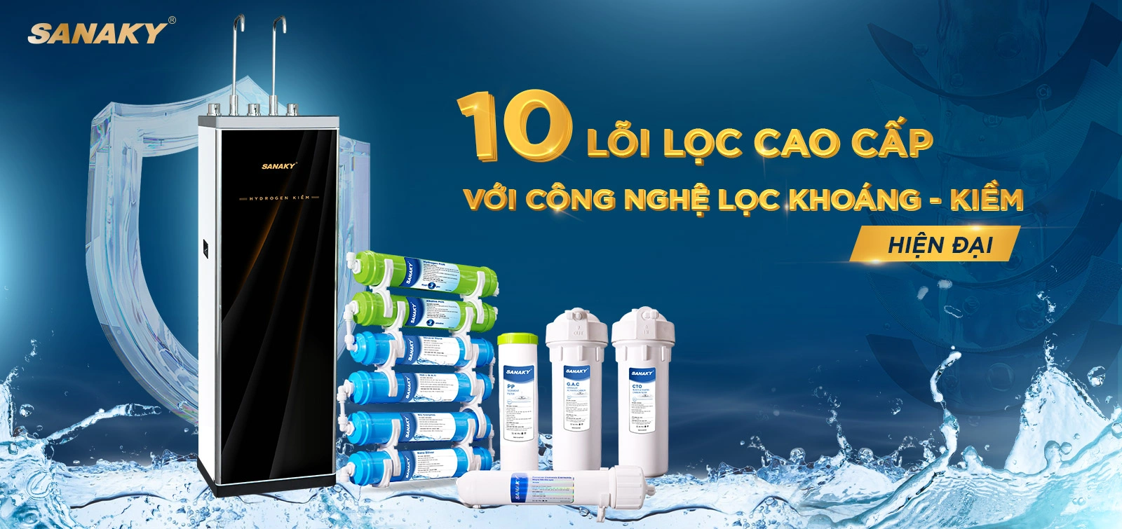 Máy lọc nước Sanaky SNK-S3HK001