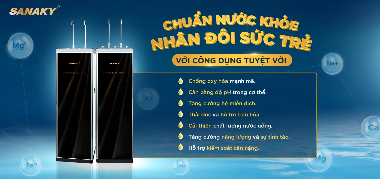 Máy lọc nước Sanaky SNK-S3HK001