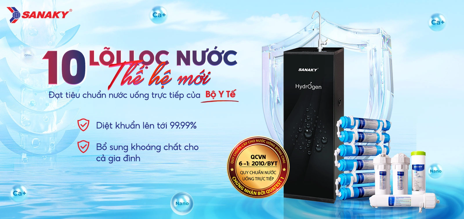 Máy lọc nước Sanaky SNK-SV1H0108