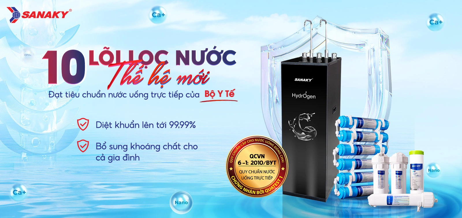 Máy lọc nước Sanaky SNK-SV3H2301