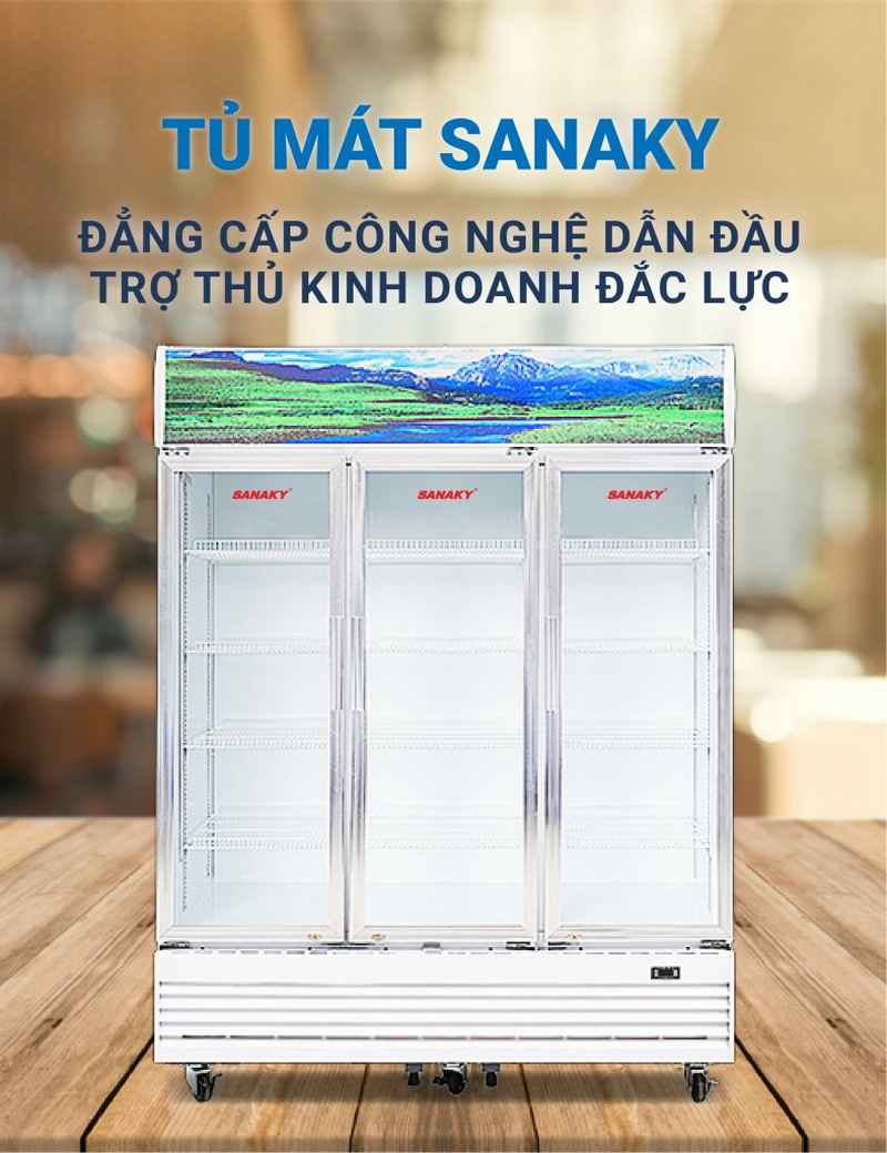 Tủ mát sanaky có tốn điện không