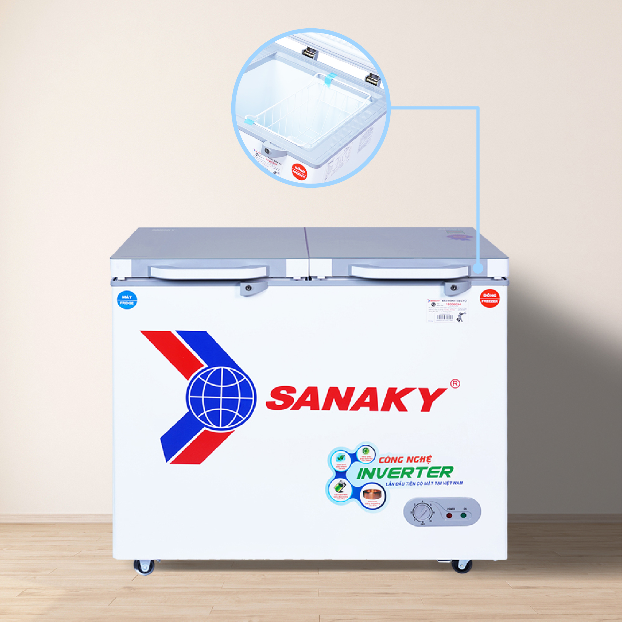 Tủ Đông Sanaky VH-2599W4K