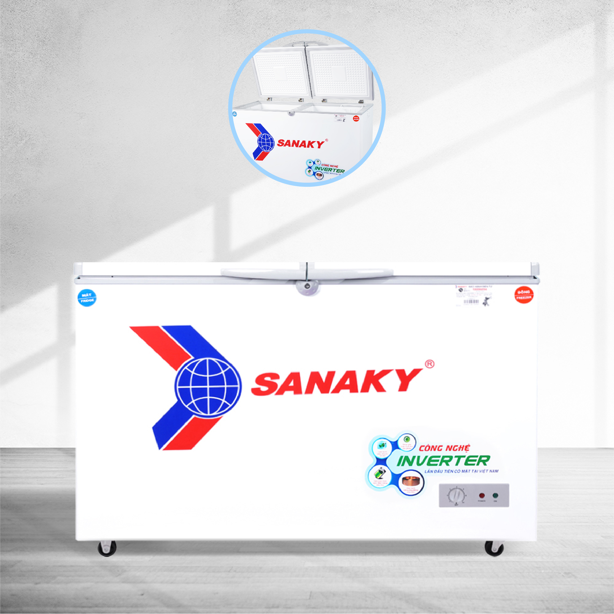 Tủ Mát Sanaky VH-408W3L