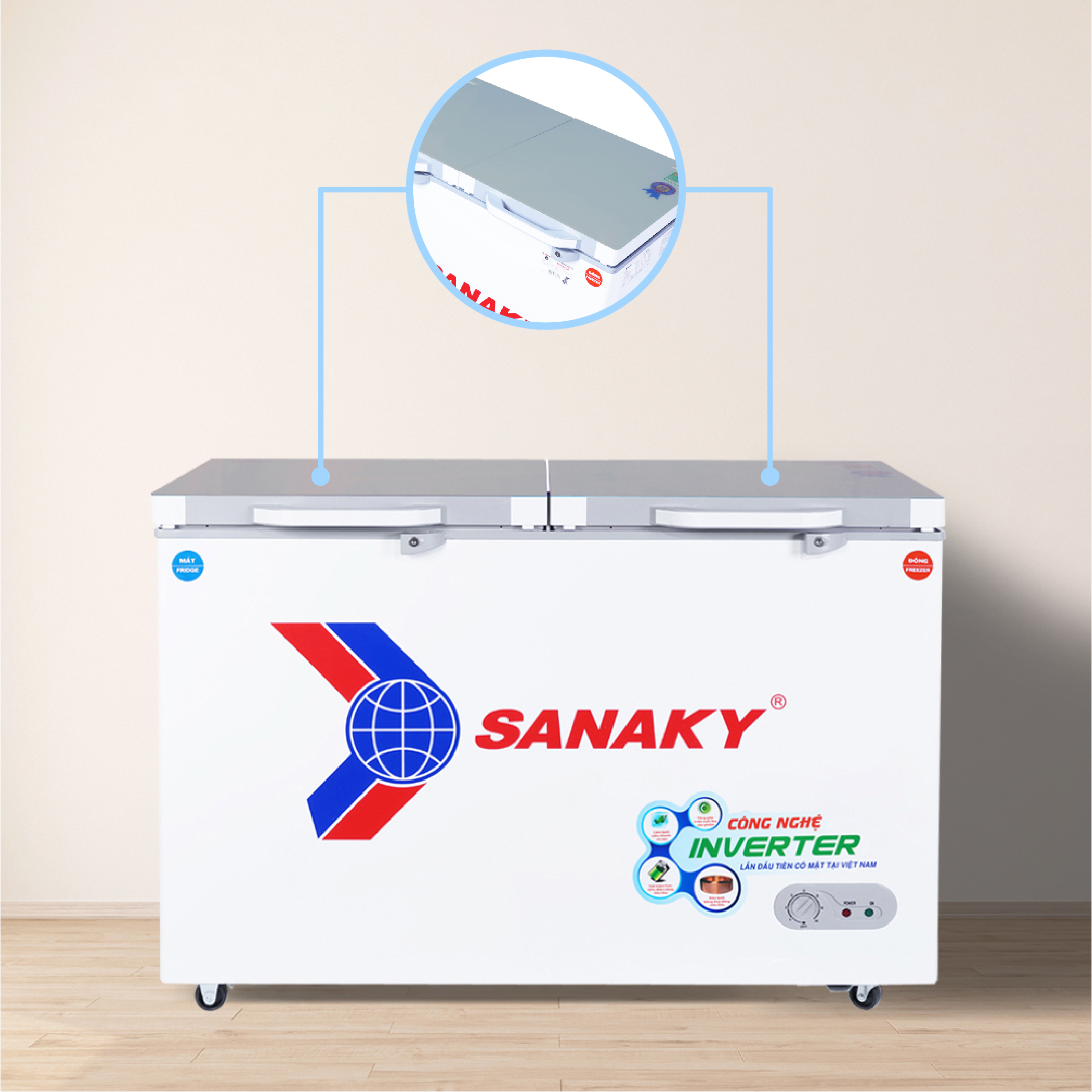 Tủ Đông Sanaky VH-3699W4K