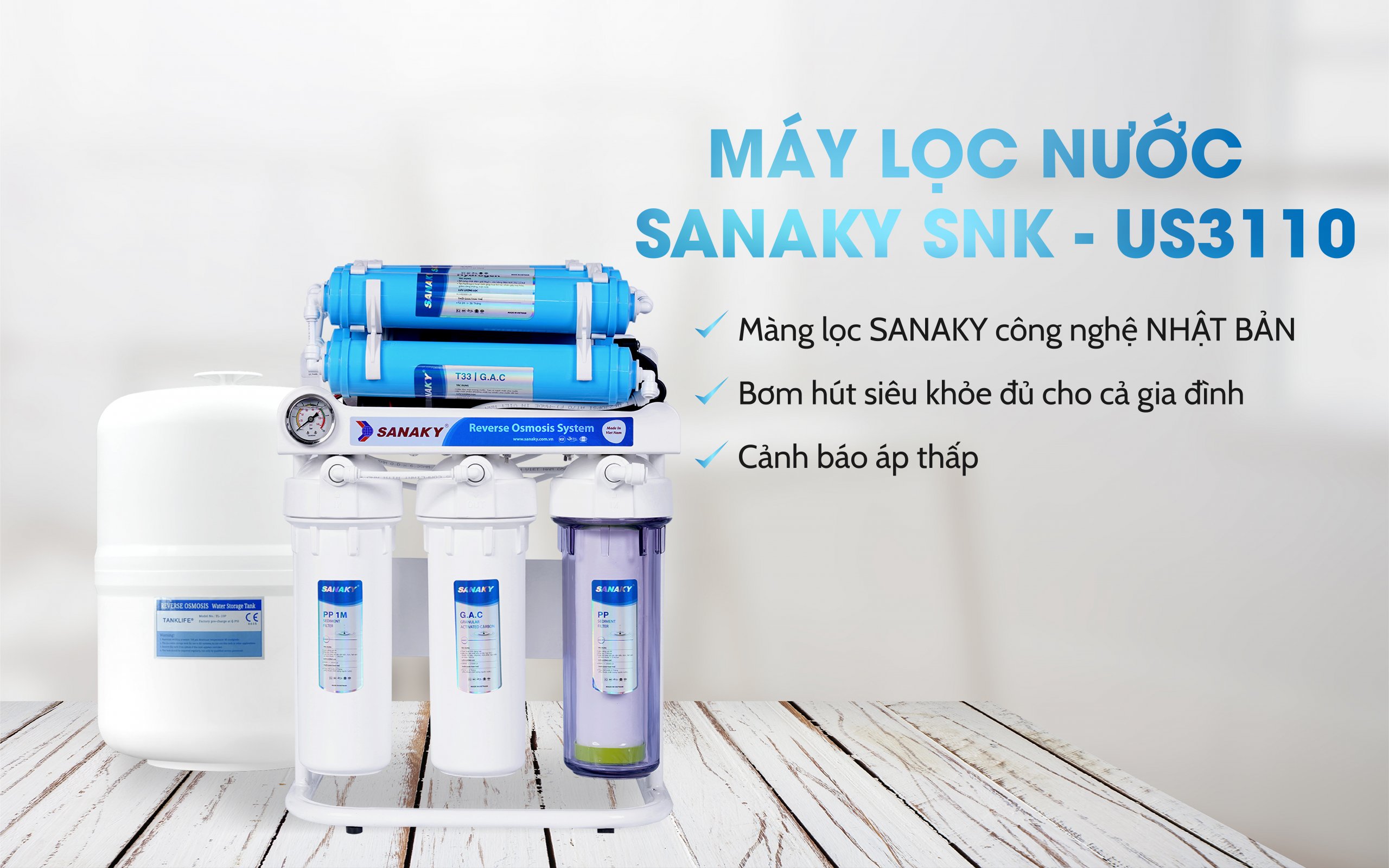 Máy Lọc Nước Sanaky SNK-US2310
