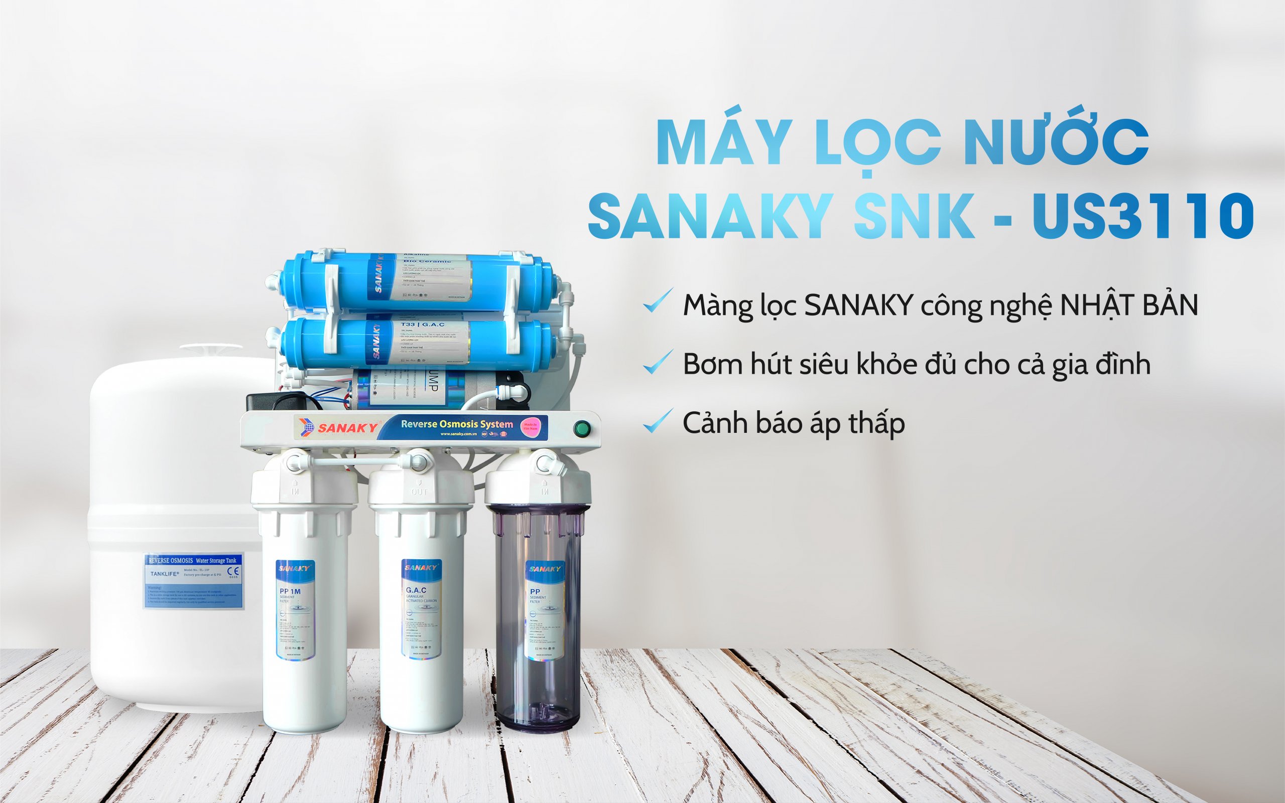 Máy Lọc Nước Sanaky SNK-US2310
