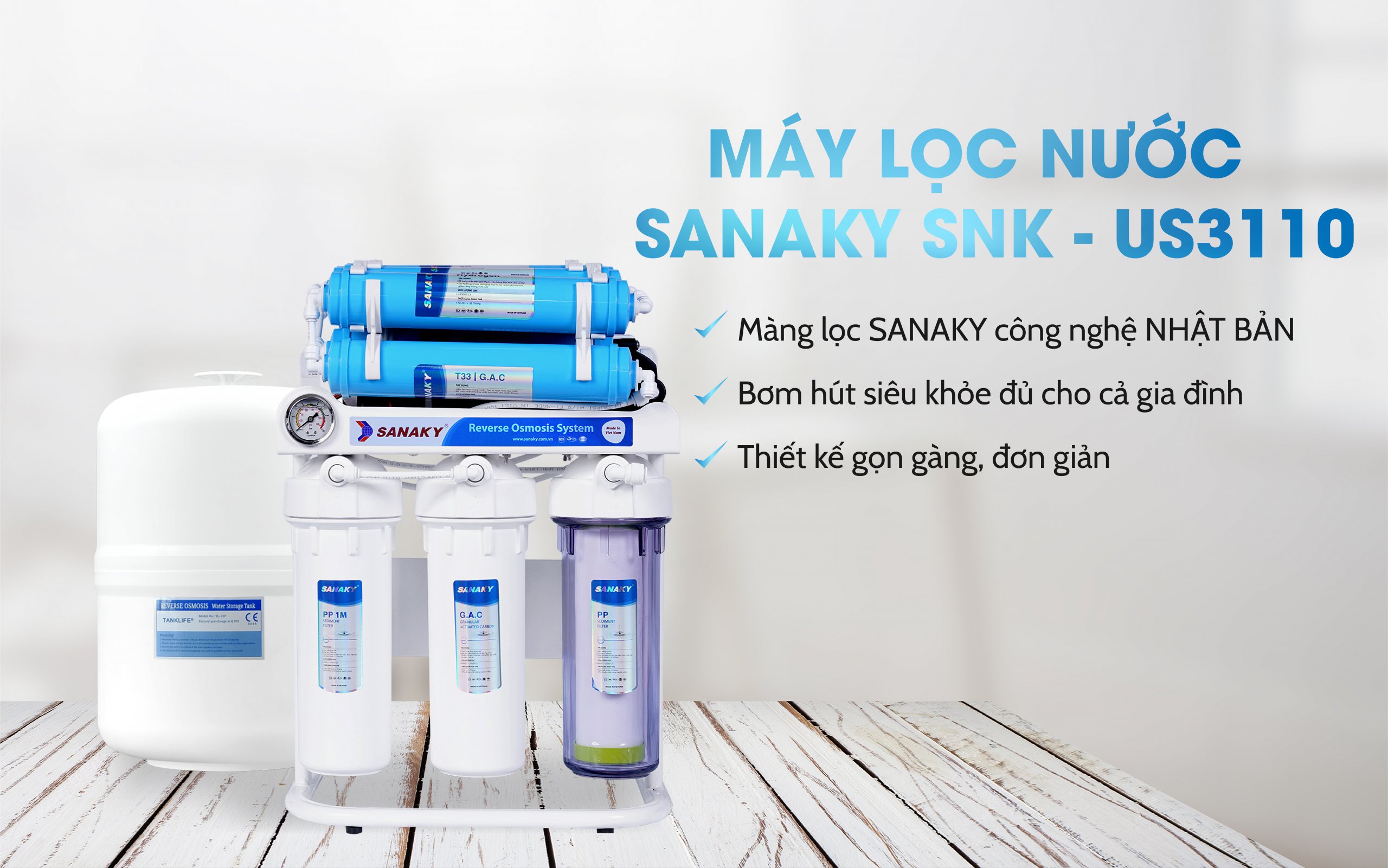 Máy Lọc Nước Sanaky SNK-US2310