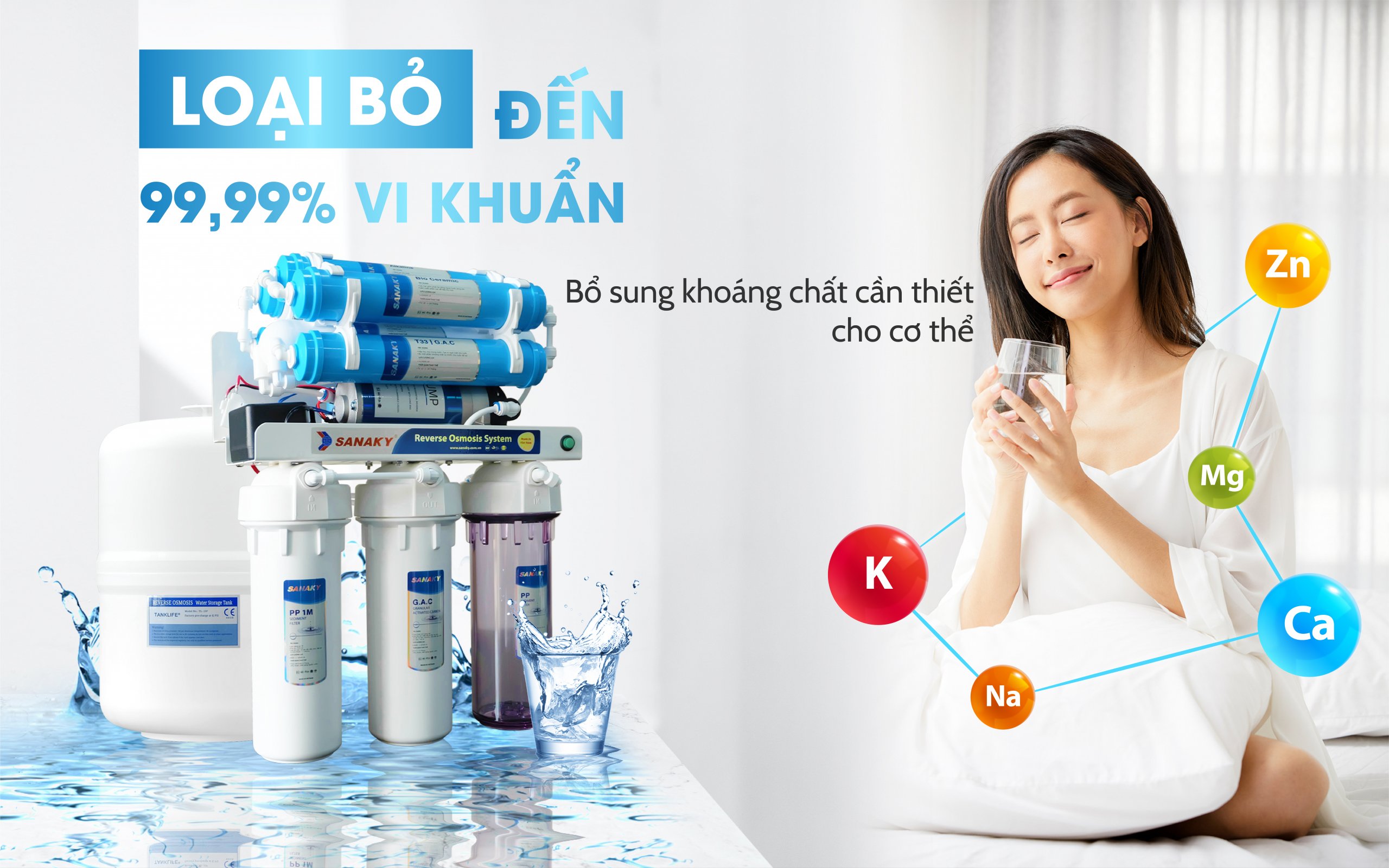 Máy Lọc Nước Sanaky SNK-US2310