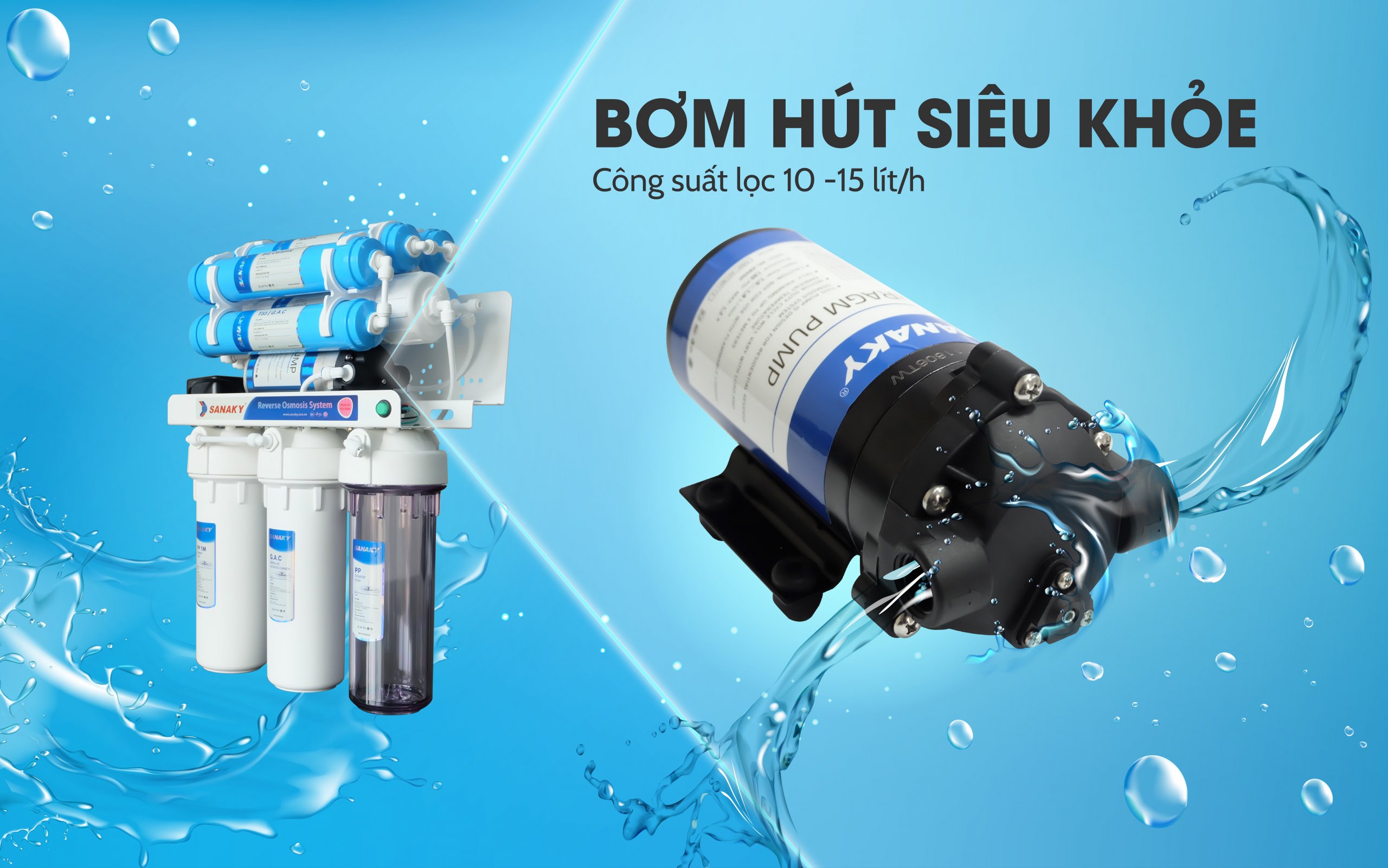 Máy Lọc Nước Sanaky SNK-US2310