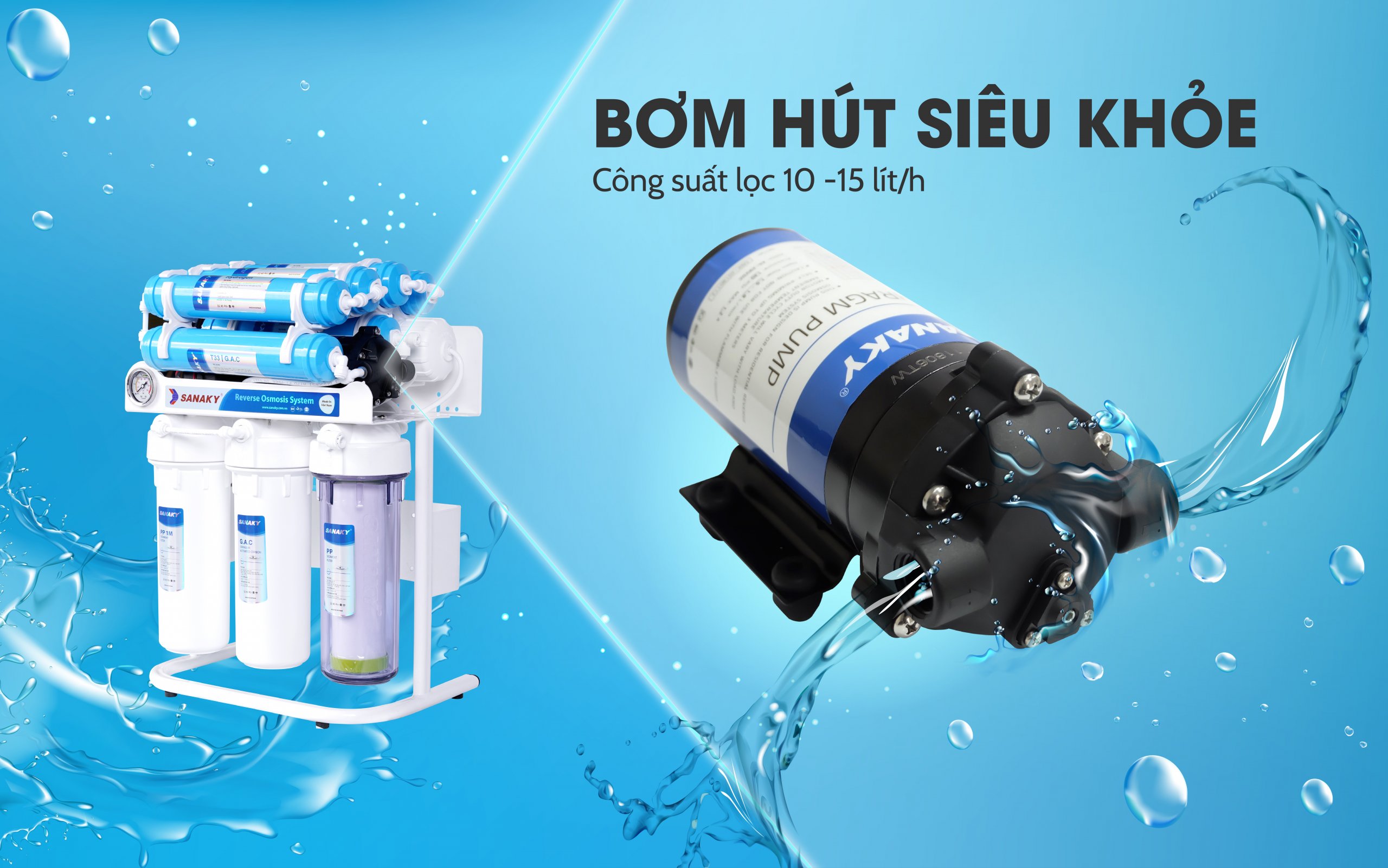 Máy Lọc Nước Sanaky SNK-US2310