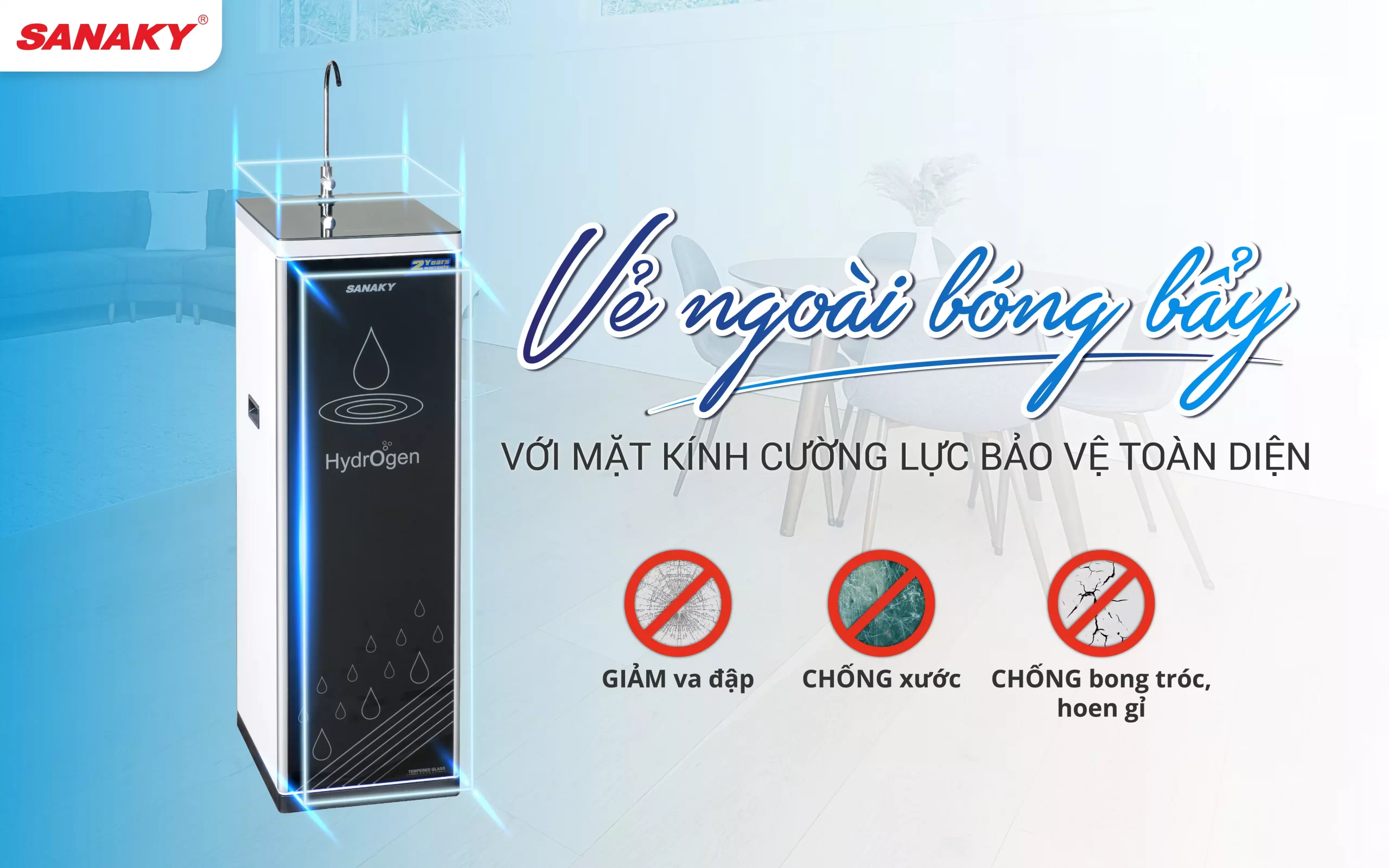 Máy lọc nước Sanaky Slim VH-101HP