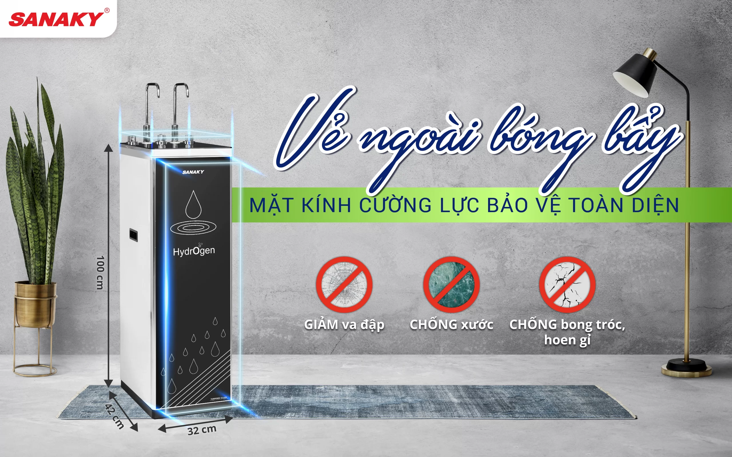 Máy lọc nước Sanaky VH-102HP