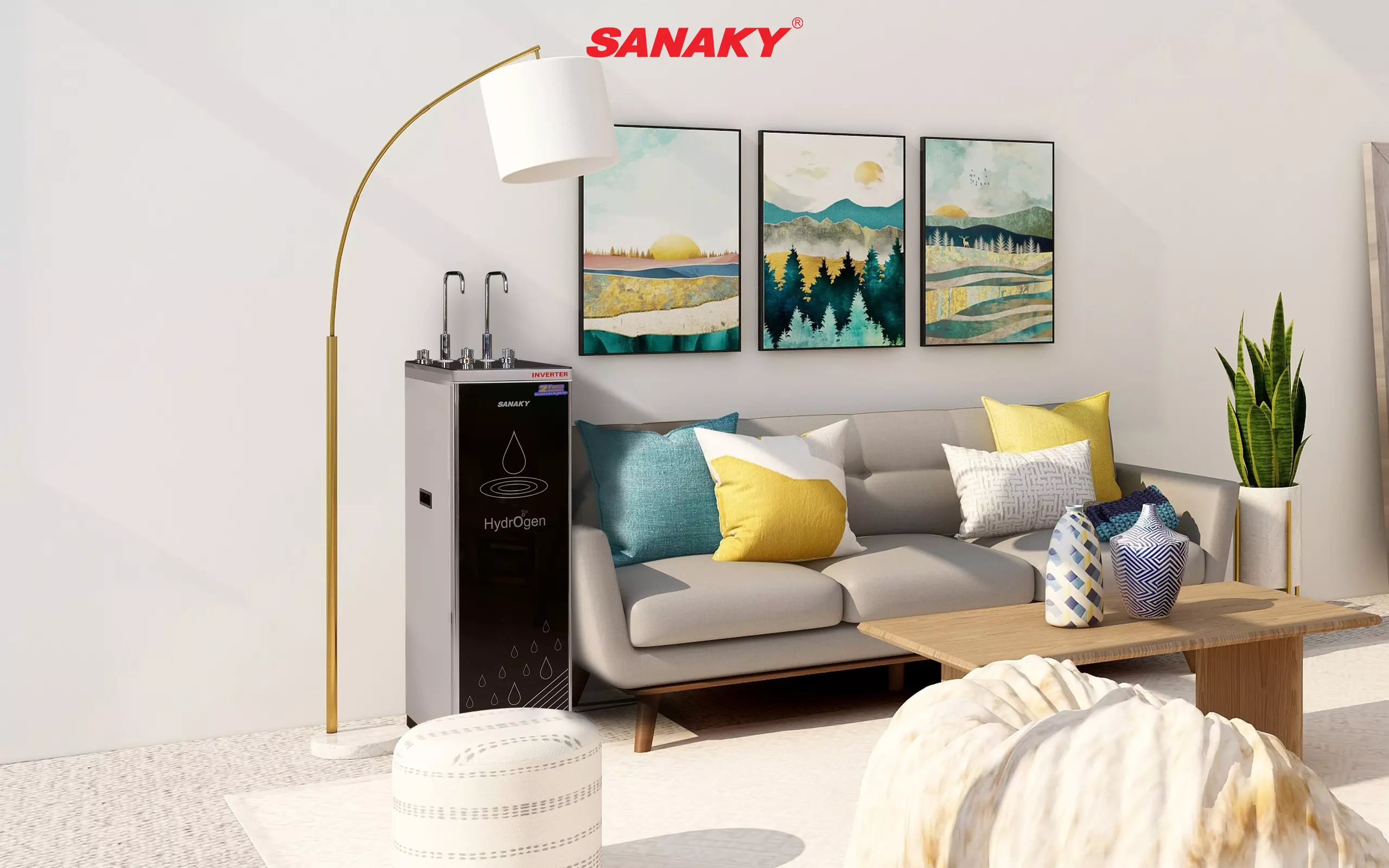 Máy lọc nước Sanaky Slim VH-102HP3