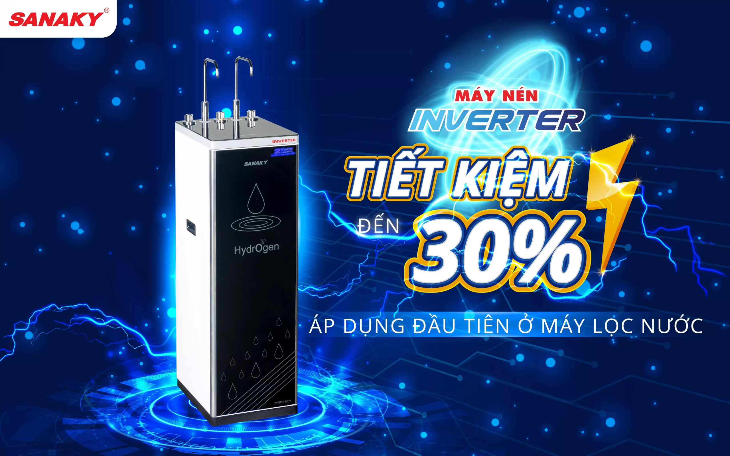 Máy lọc nước Sanaky Slim VH-102HP3