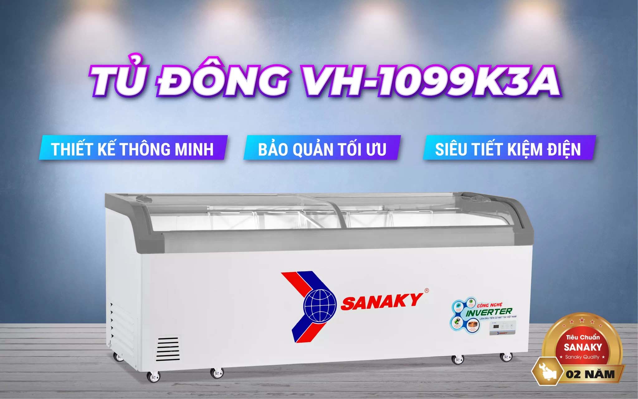 Tủ Đông Sanaky VH-1099K3A