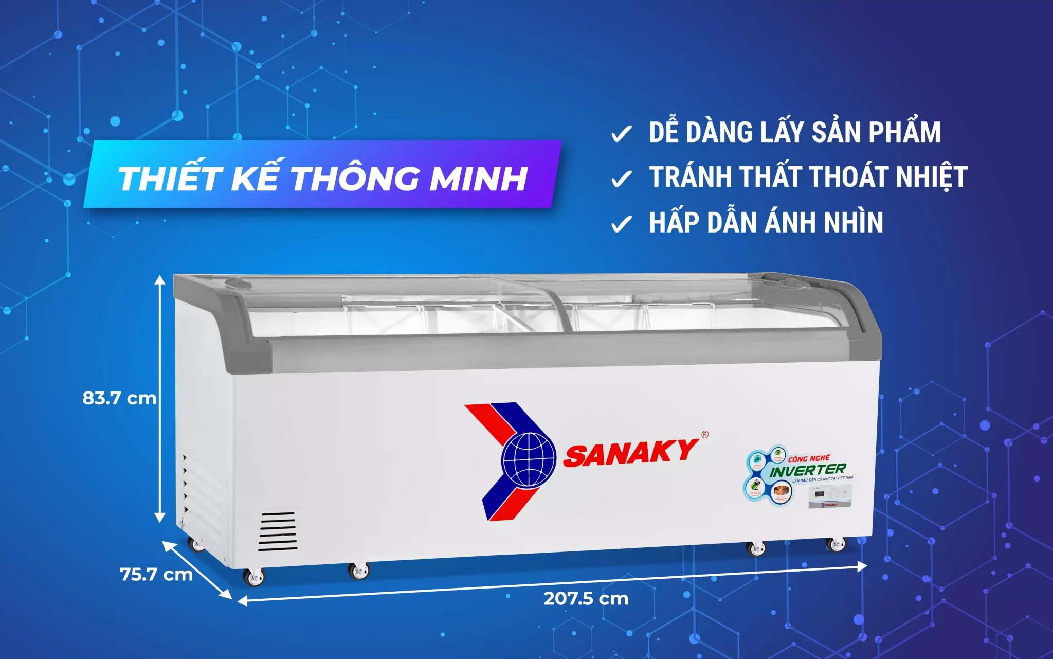 Tủ Đông Sanaky VH-1099K3A