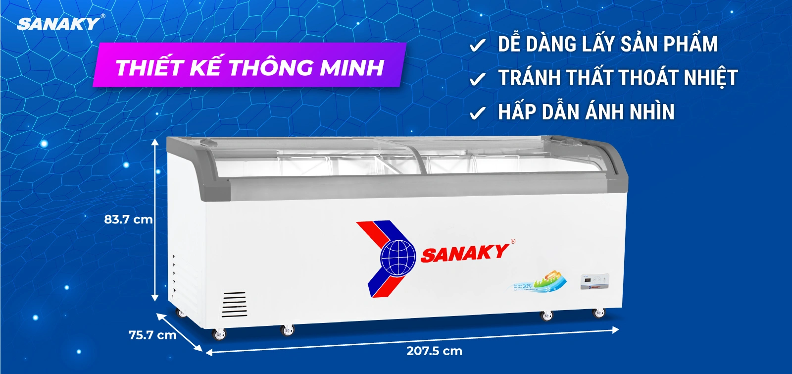 Tủ Đông Sanaky VH-1099KA