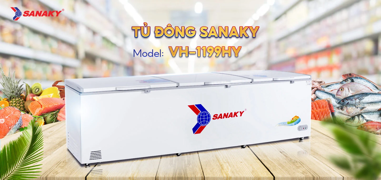 Tủ Đông Sanaky VH-1199HY