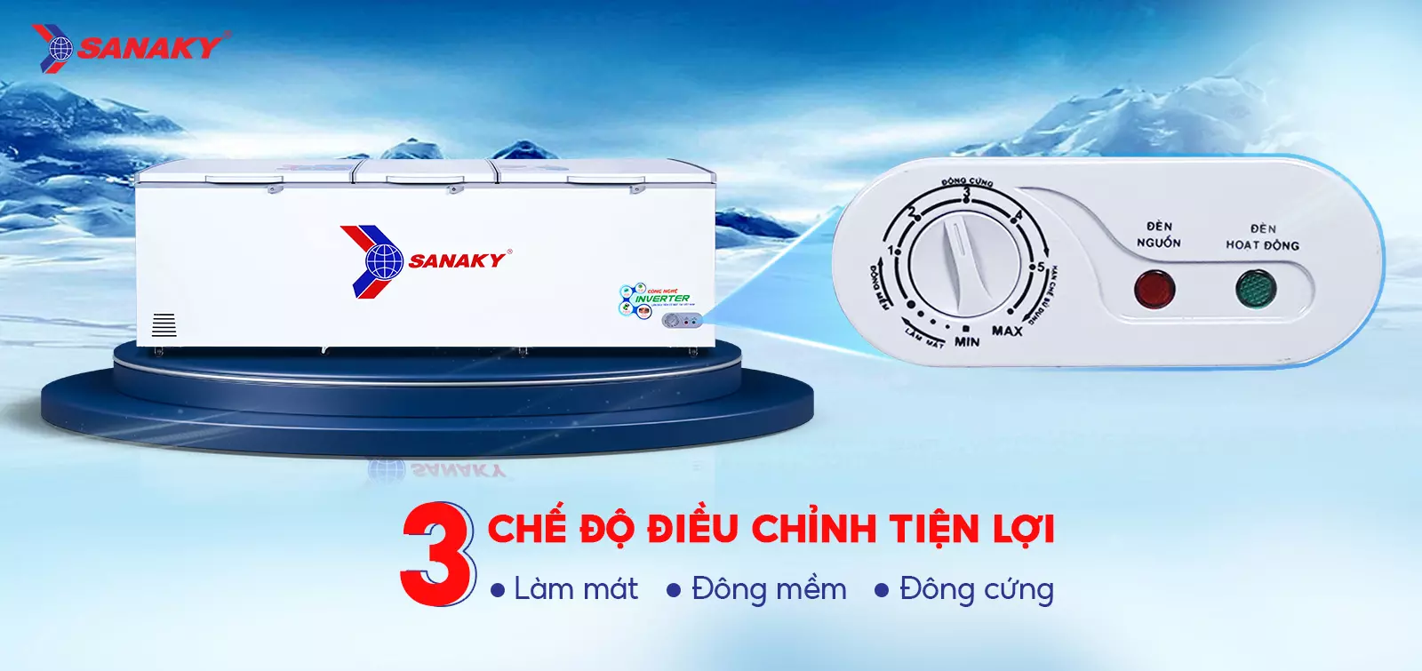 Tủ Đông Sanaky VH-1199HY3