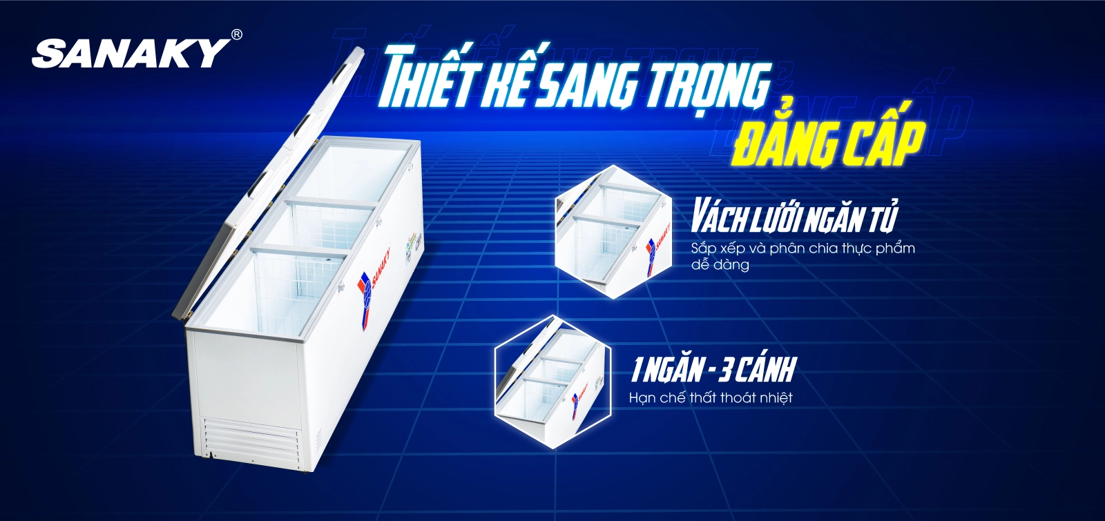Tủ đông Sanaky VH-1399HY4K