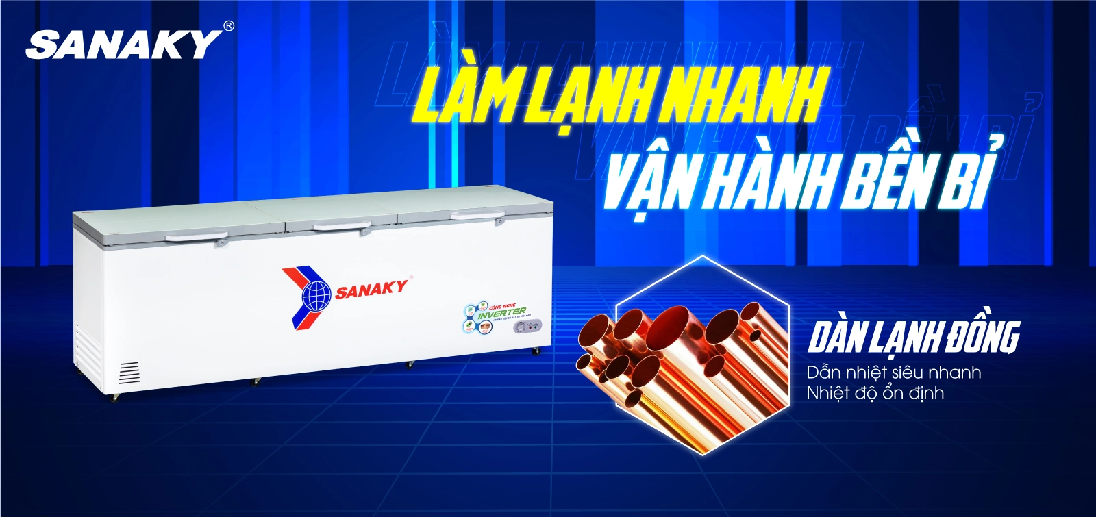 Tủ đông Sanaky VH-1399HY4K