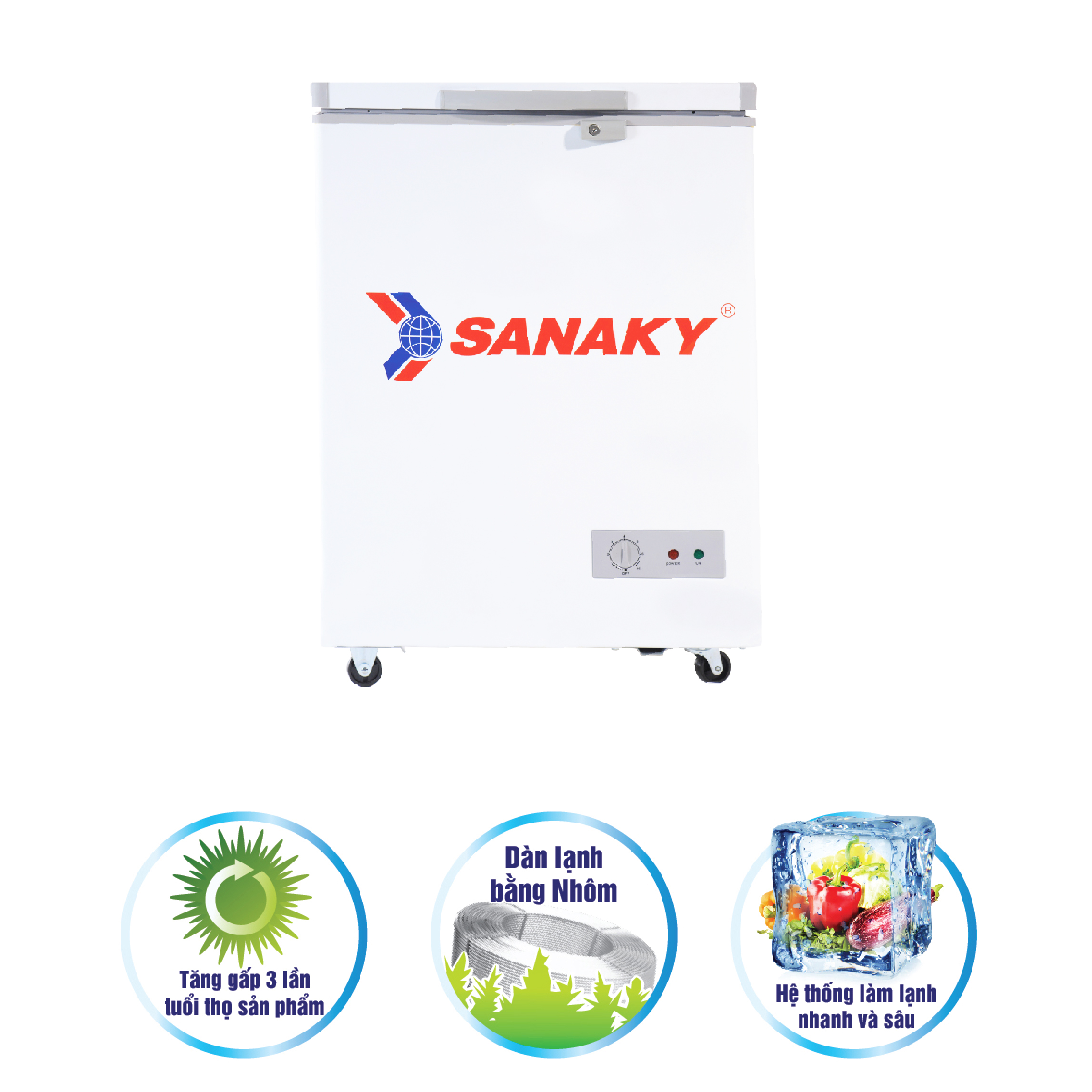 Tủ Đông Sanaky VH-150HY2
