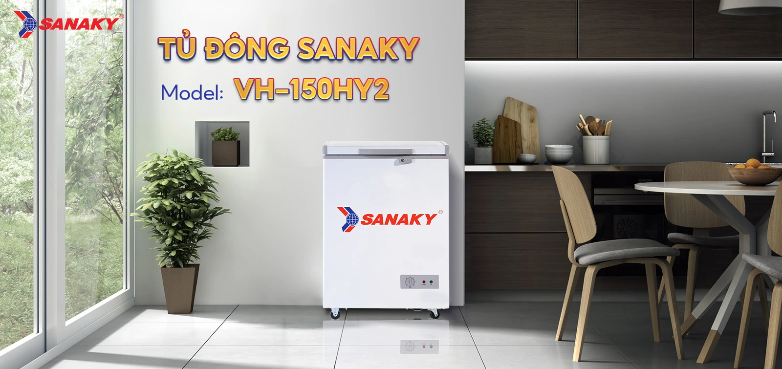 Tủ Đông Sanaky VH-150HY2