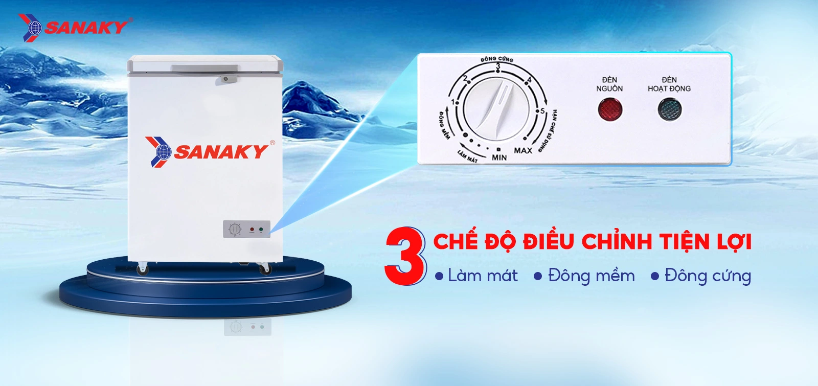 Tủ Đông Sanaky VH-150HY2