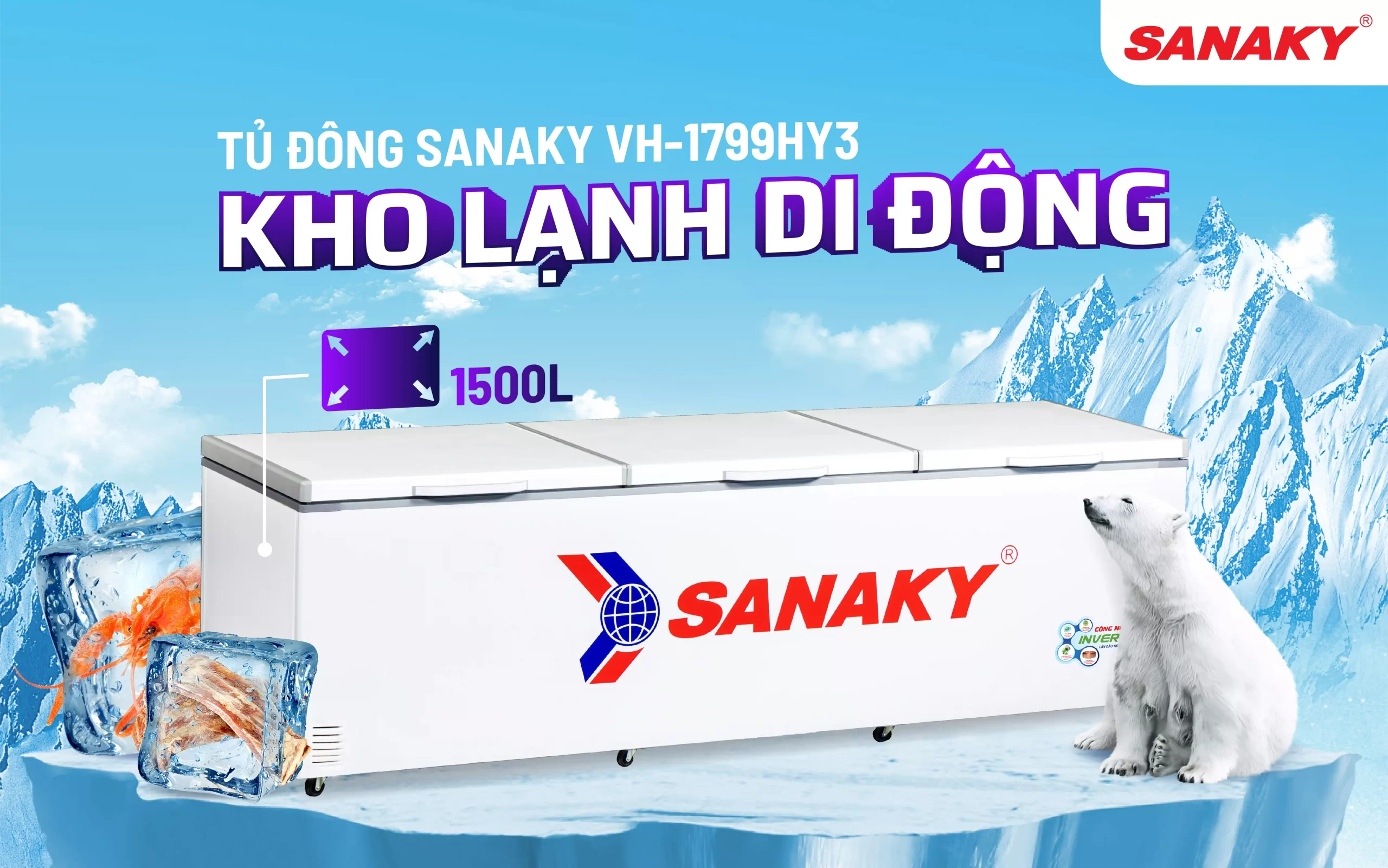 Tủ đông Sanaky VH-1799HY3