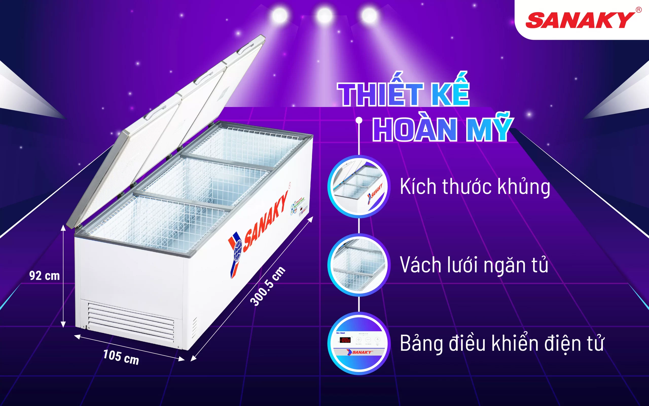 Tủ đông Sanaky VH-1799HY3