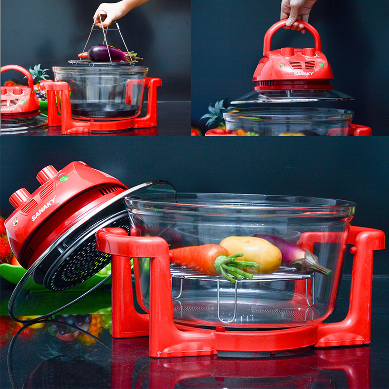 Nồi Nướng Thủy Tinh Sanaky VH-188T/D