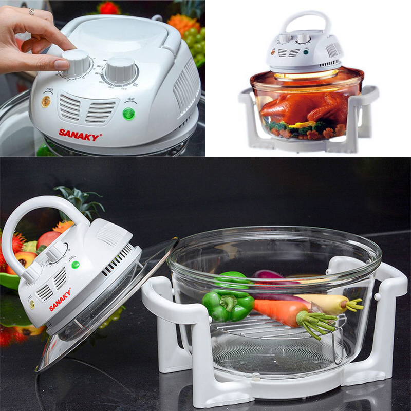 Nồi Nướng Thủy Tinh Sanaky VH-188T/D