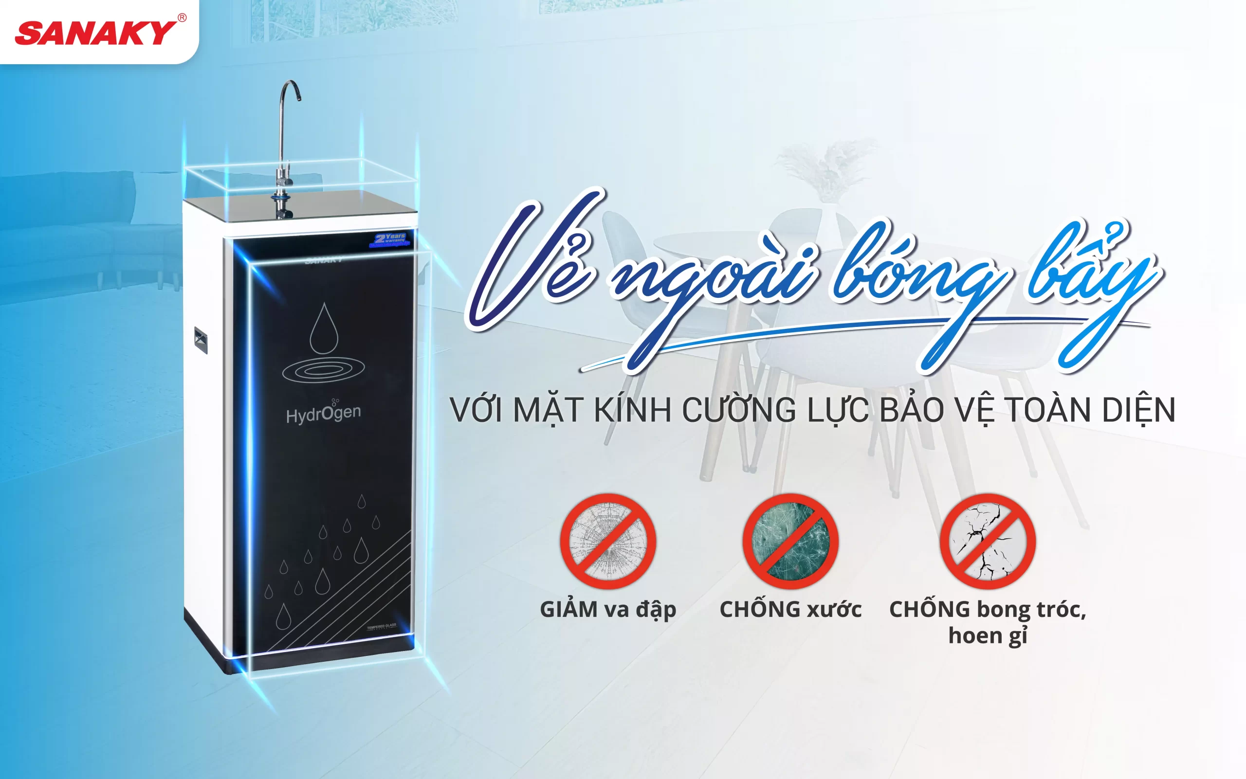 Máy lọc nước Sanaky VH-201HY