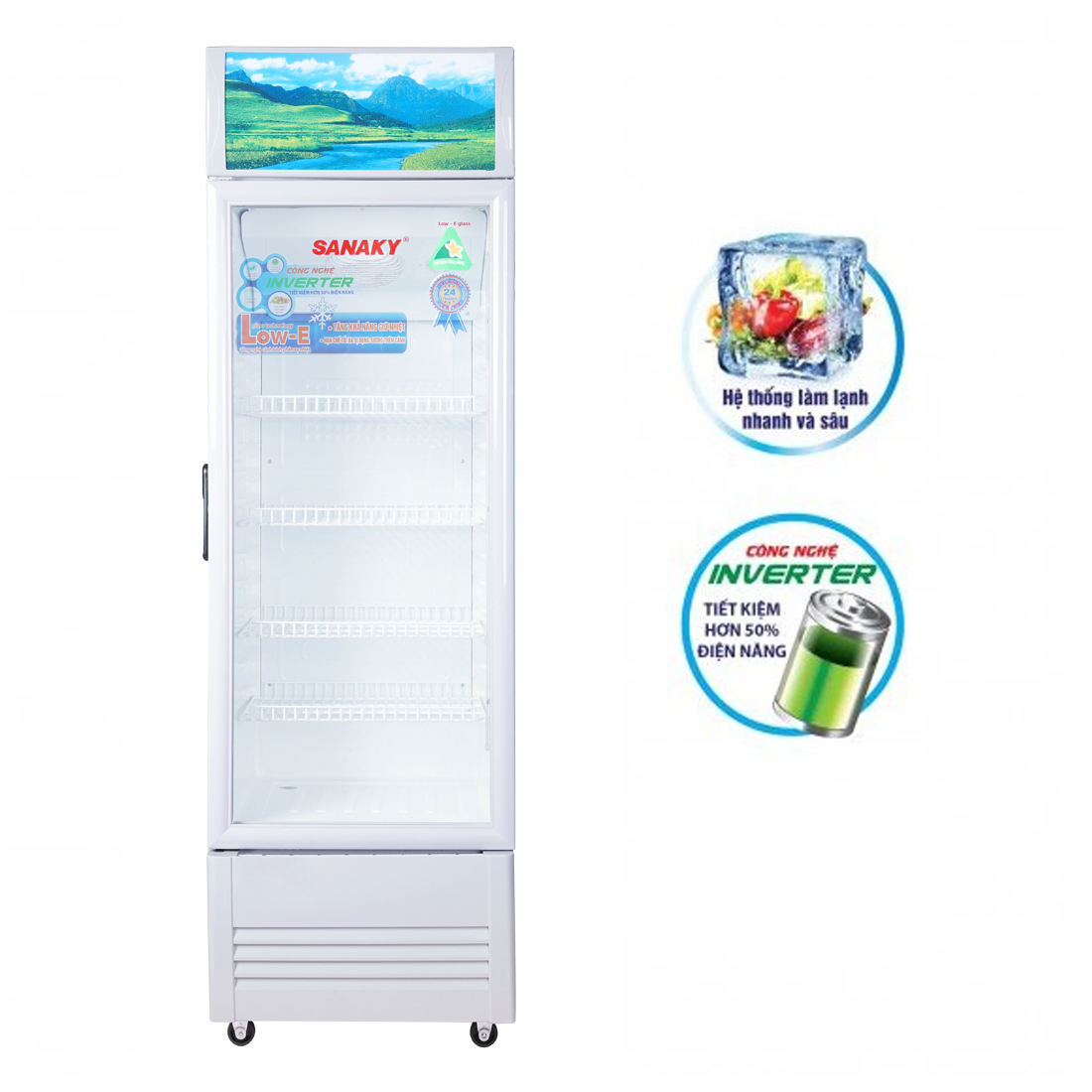 Tủ Mát Sanaky VH-408K3L