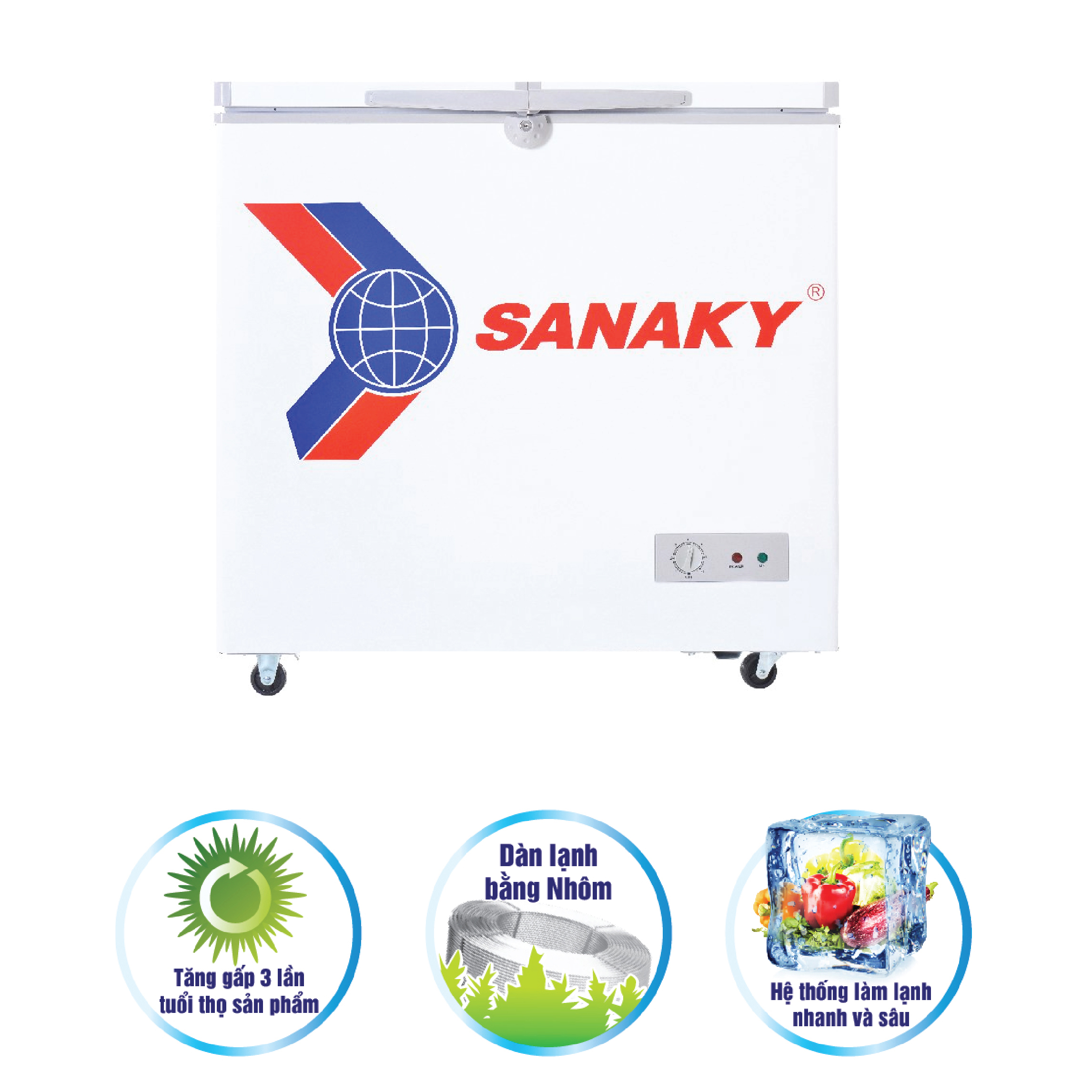 Tủ Đông Sanaky VH-225HY2
