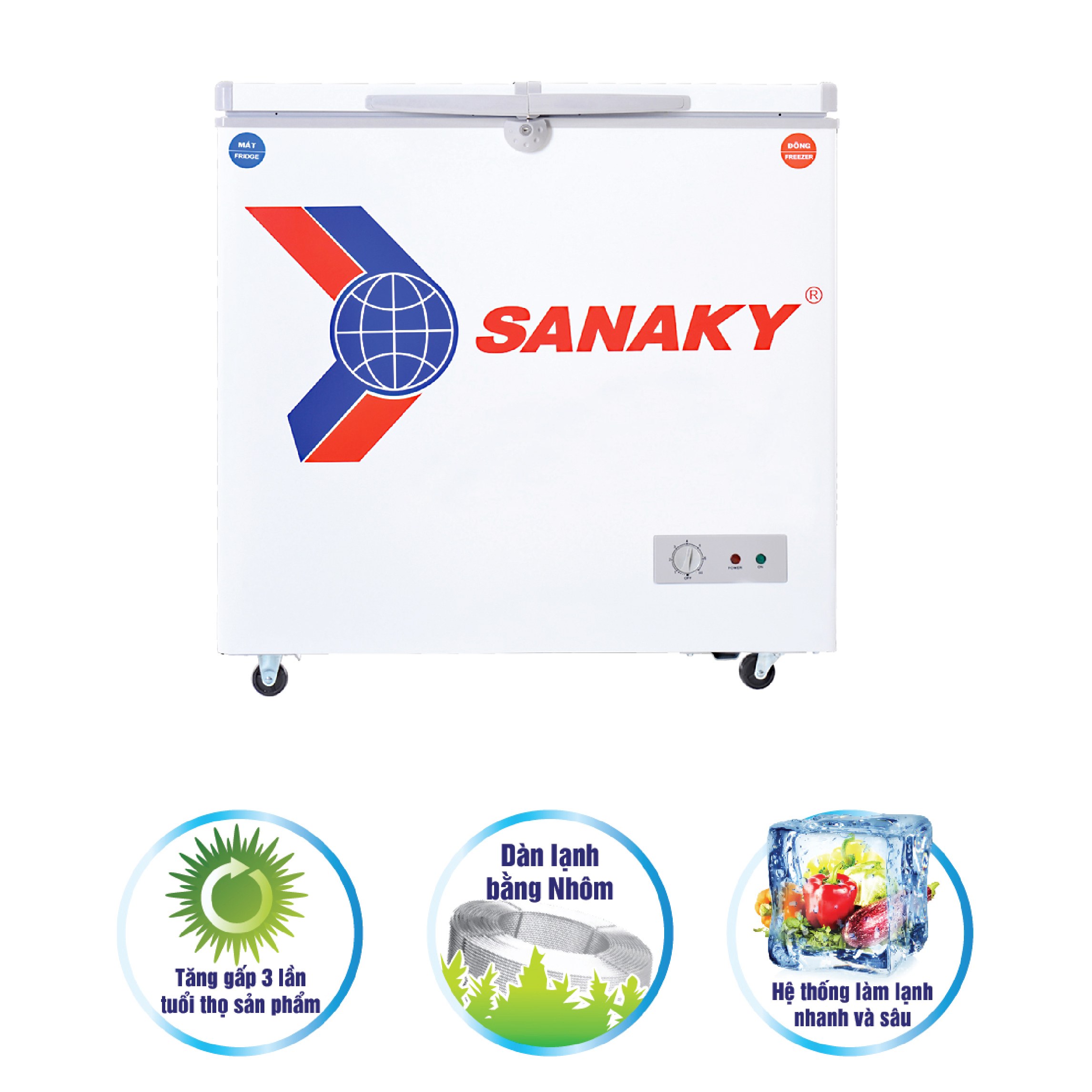 Tủ Đông Sanaky VH-255W2