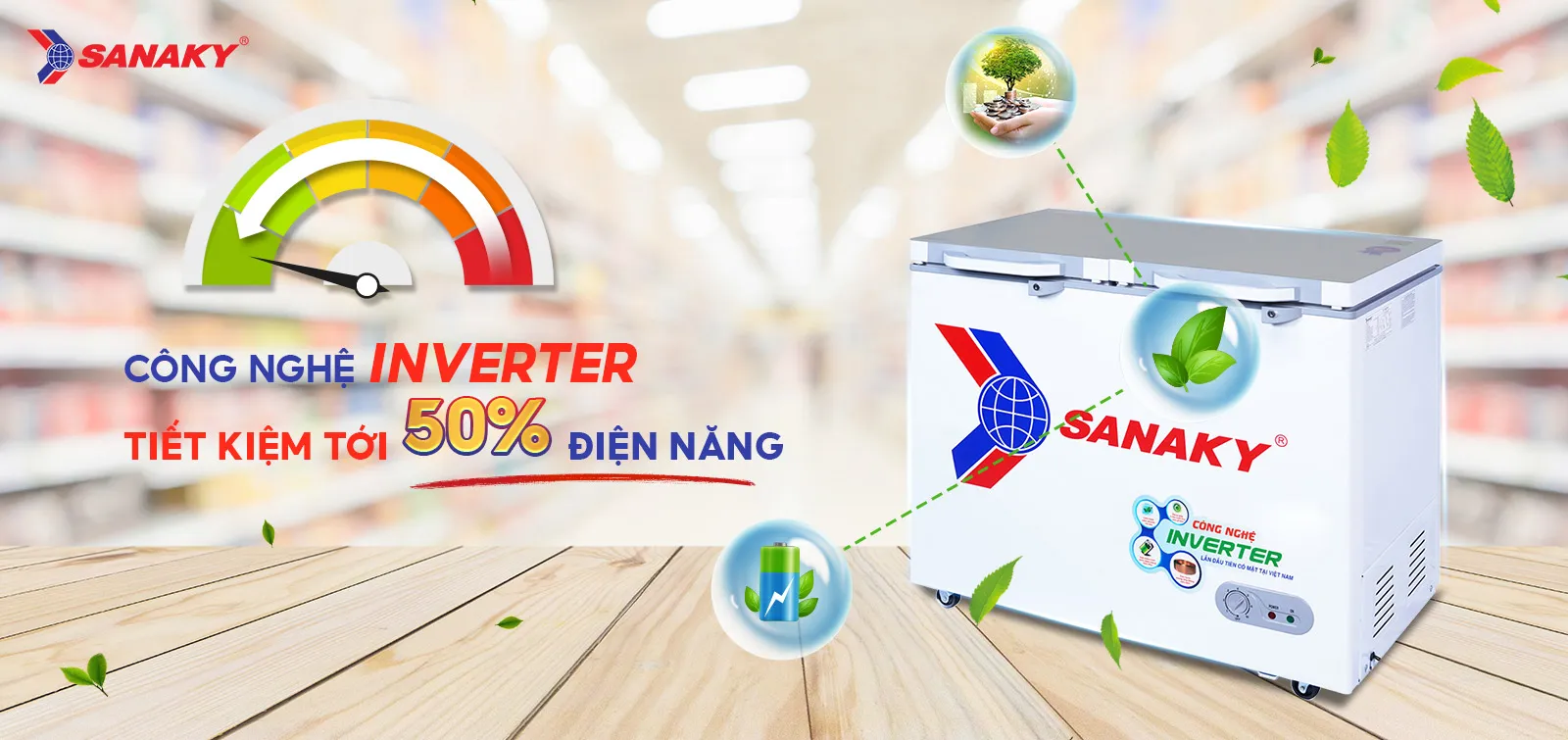 Tủ Đông Sanaky VH-2599A4K