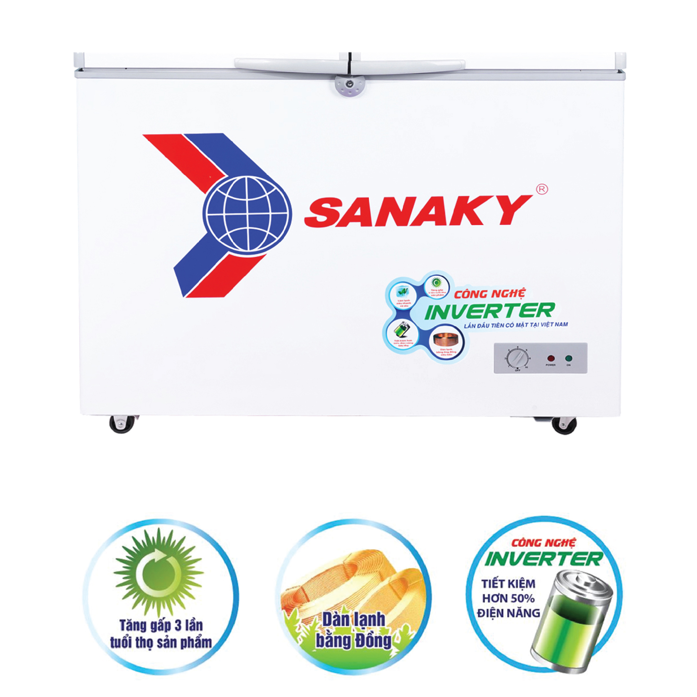 Tủ Đông Sanaky VH-225W2