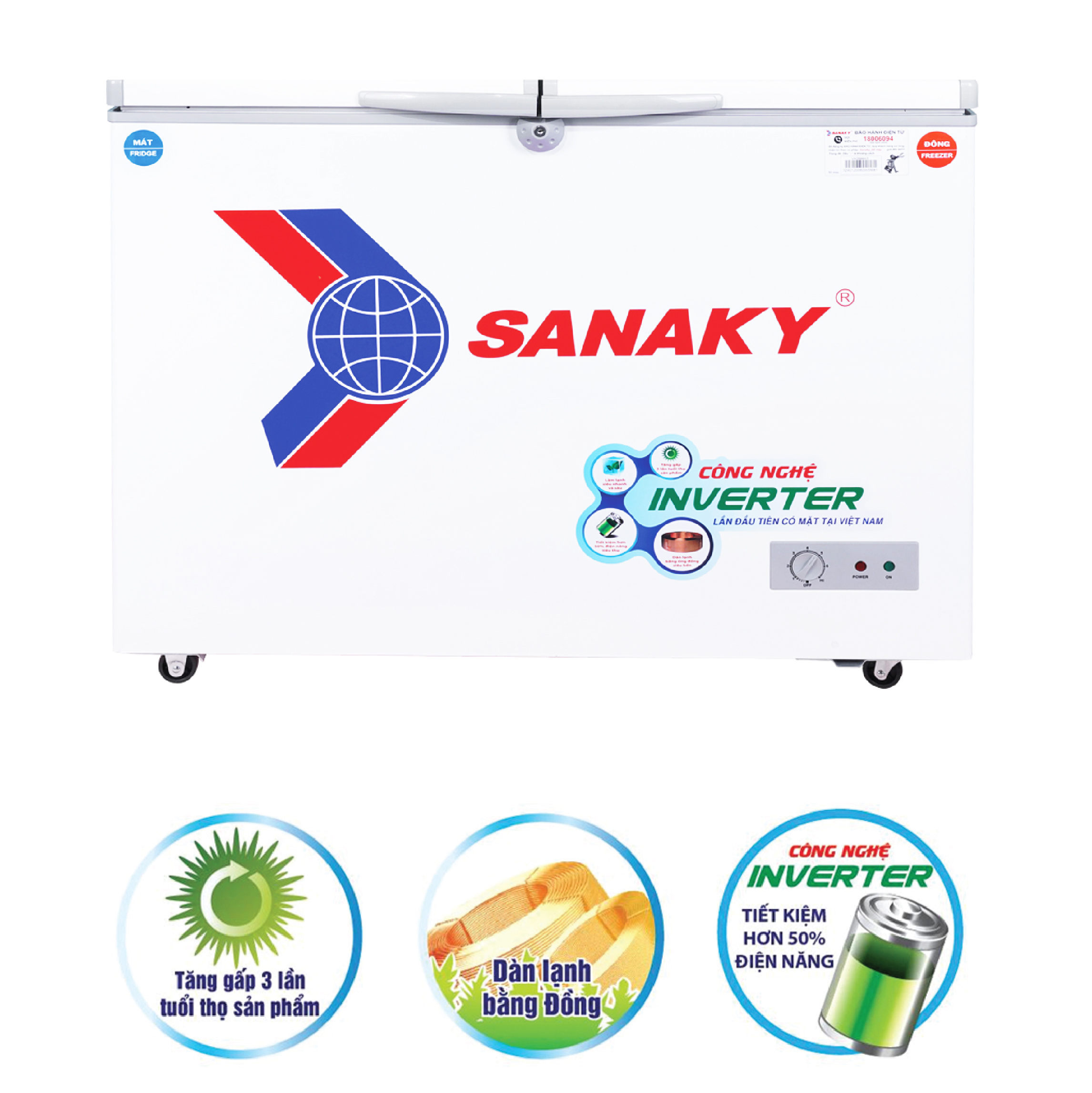 Tủ Đông Sanaky VH-482K