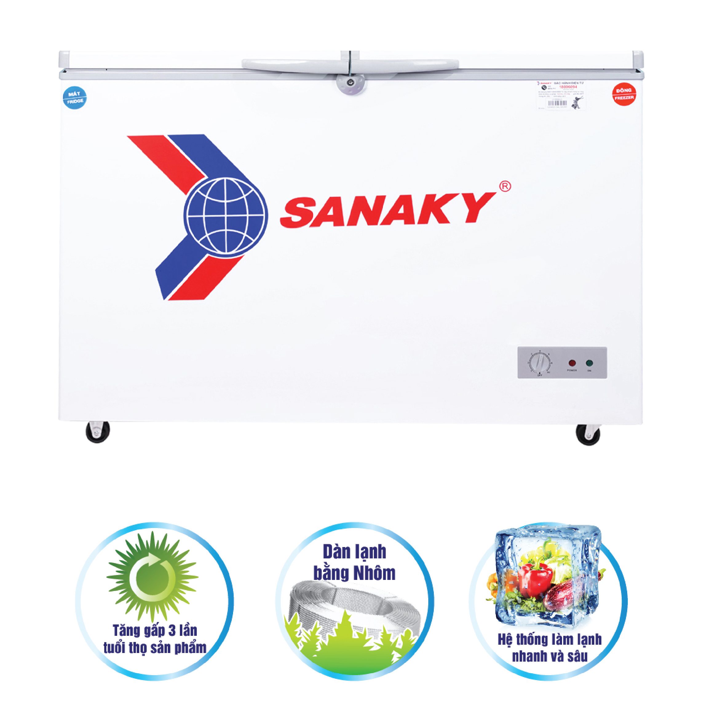 Tủ Đông Sanaky VH-405W2
