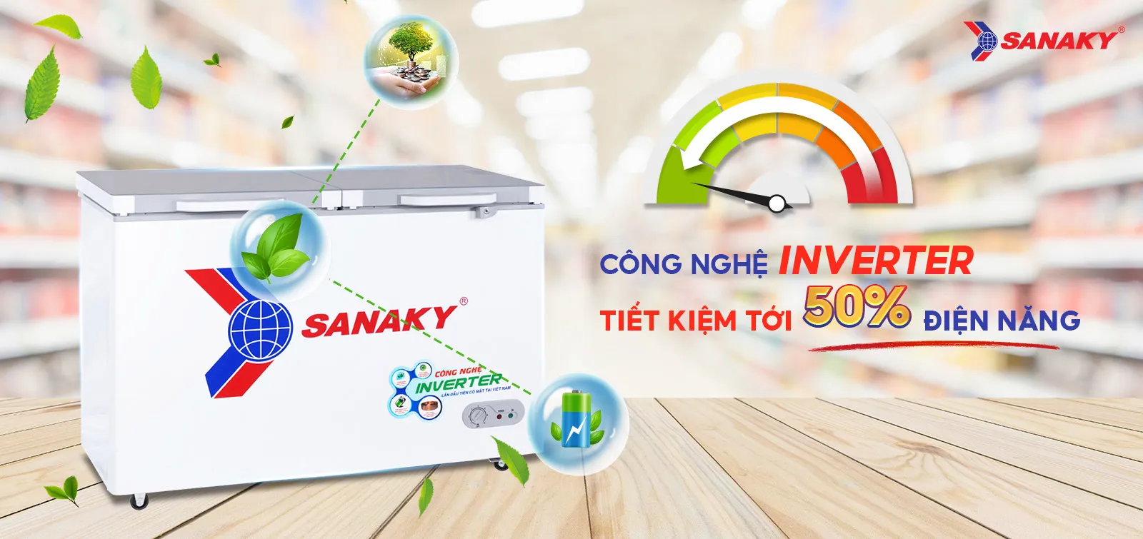 Tủ Đông Sanaky VH-3699A4K