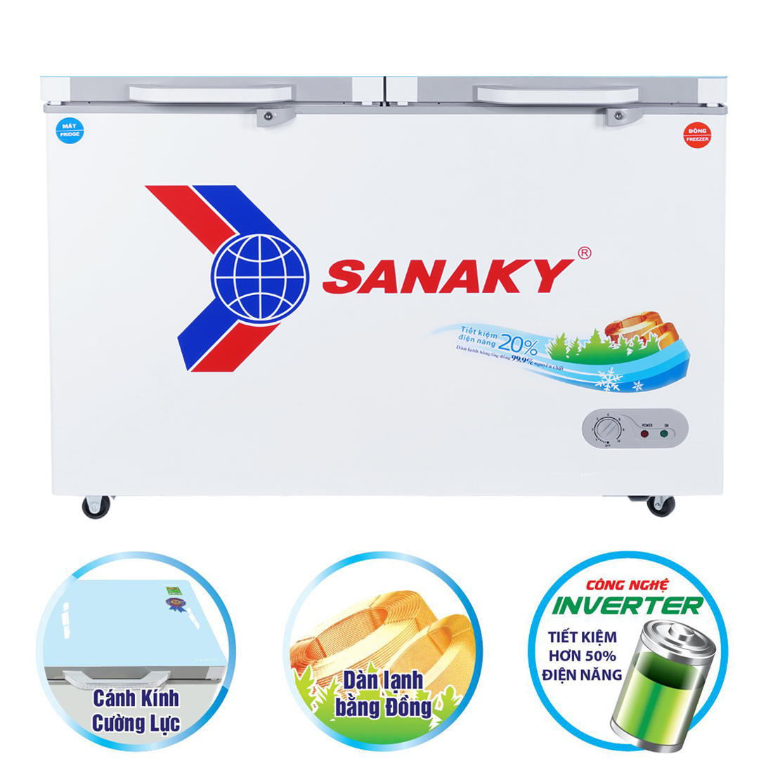 Tủ Đông Sanaky VH-3699W2KD