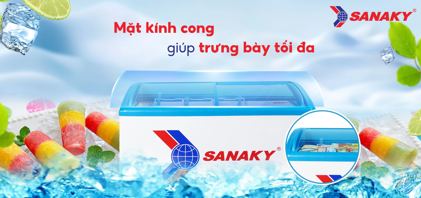 Tủ Đông Sanaky VH-3899K