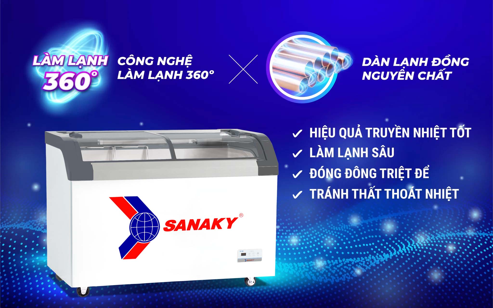 Tủ Đông Sanaky VH-3899KB