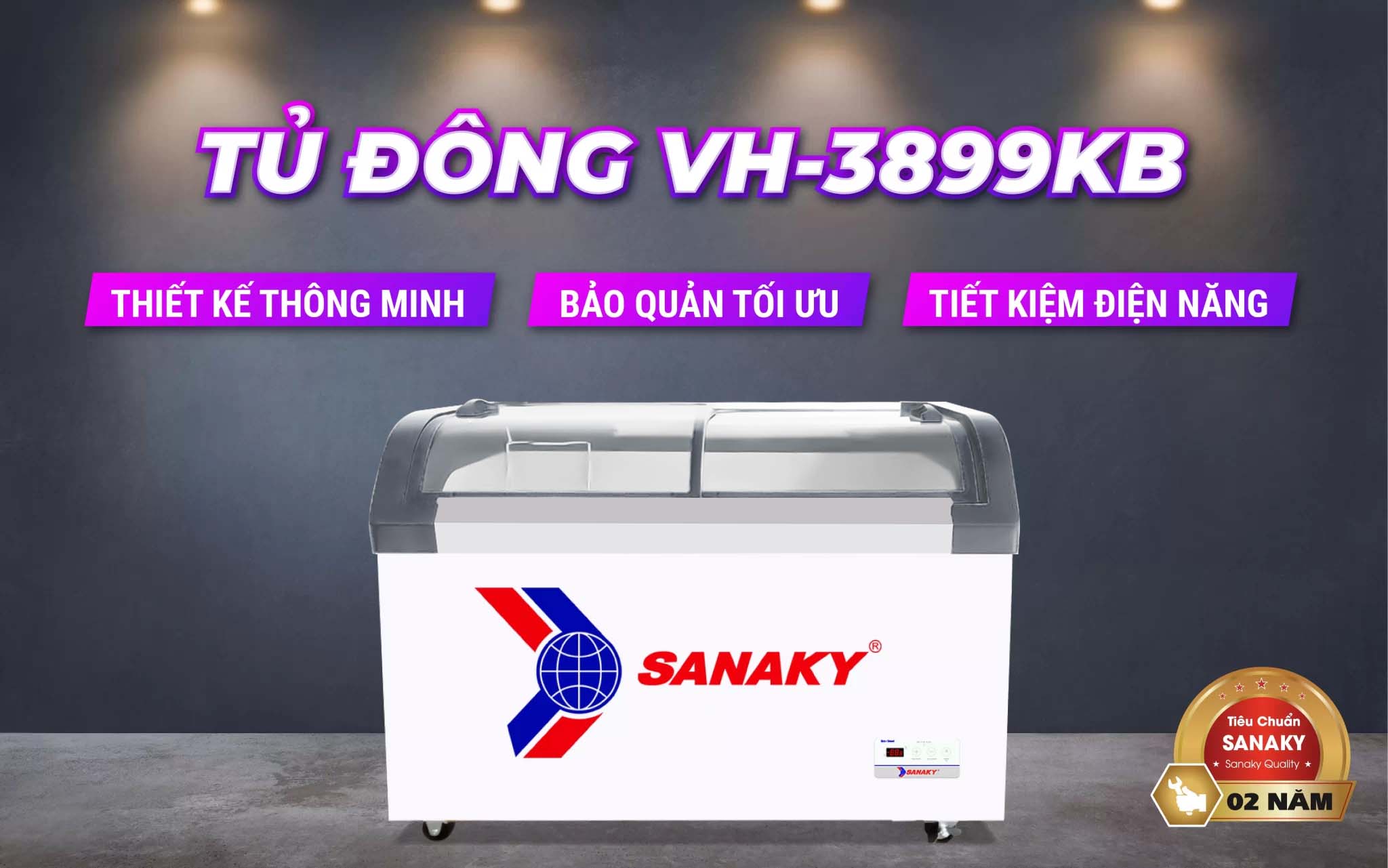 Tủ Đông Sanaky VH-3899KB