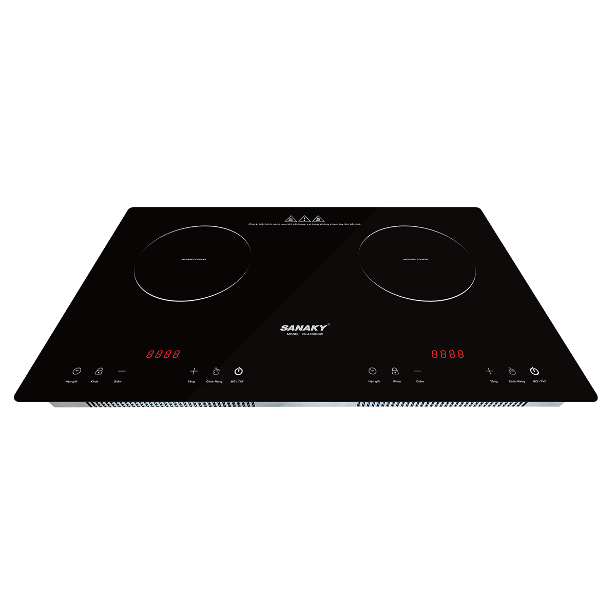 Bếp Hồng Ngoại Đôi Sanaky VH-4100HGW