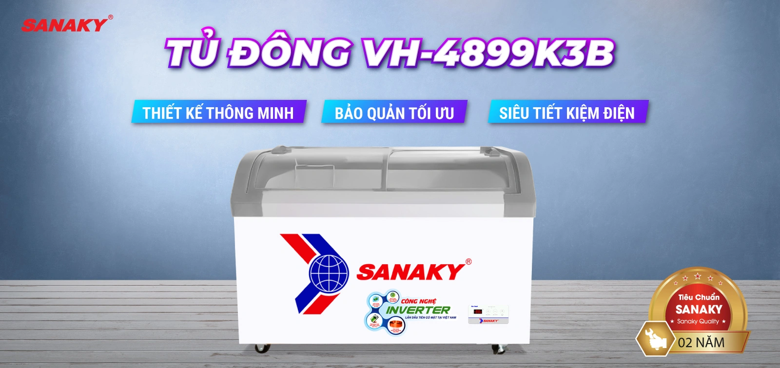 Tủ Đông Sanaky VH-4899K3B